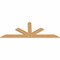 Ekena Millwork Saratoga Smooth Timber Gable Bracket, Western Red Cedar, 84"W x 31"H x 1 1/2"D x 5 1/2"F, 9/12 Pitch GBW084X31X0206SAR00SWR - alternate 5